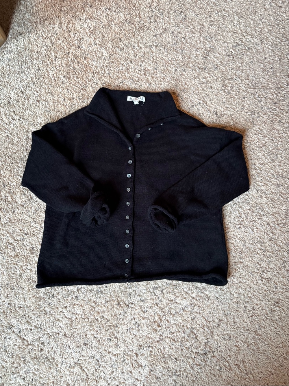 Alex Mill Taylor Cardigan- cotton cashmere blend